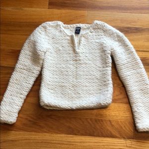 GAP 100% wool sweater (hand knit)